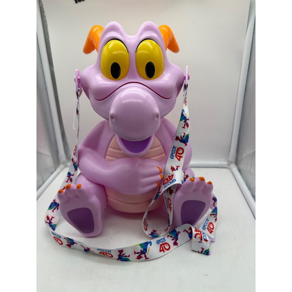 Disney Parks EPCOT 40th Figment Popcorn Bucket Festival of the Arts MinorScratch
